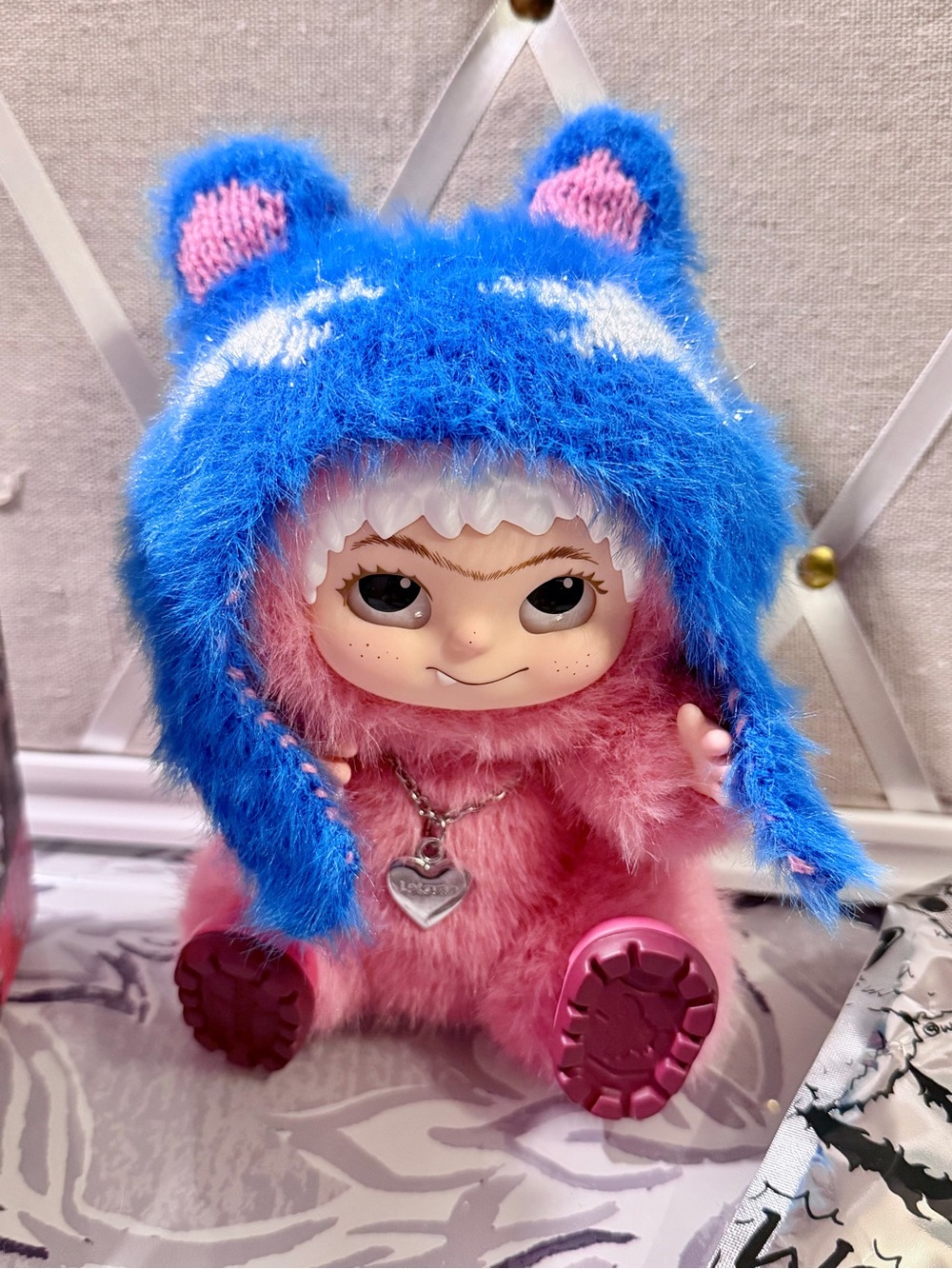 MINISO WAKUKU Fuzzy Trendy Fun Party Series Plush Blind Box-Up to Mischief